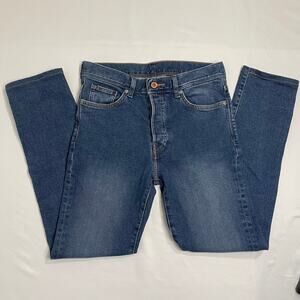 & Denim High Rise Slim Jeans